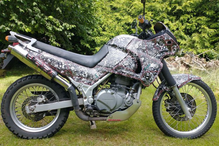 Kawasaki, KLE, 500 cc, 1993, ca. 30.000 km, € 1.575. 